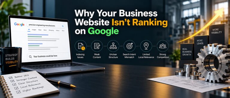 Why Your Business Website isn’t Ranking on Google