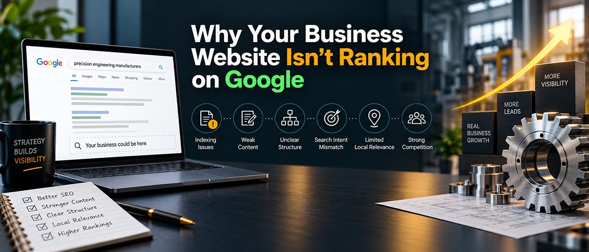 Why Your Business Website isn’t Ranking on Google